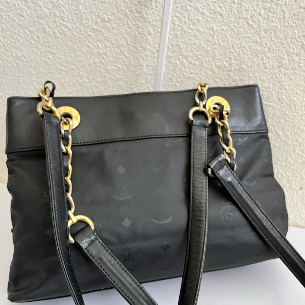 MCM Black Leather Women's Bag - Picture 7 of 14